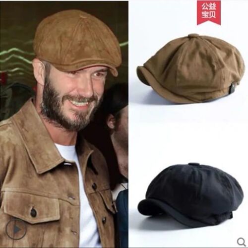 Newsboy spring and autumn beret retro octagonal hat female all-match hat male painter England Korean spring and summer fashionable cap