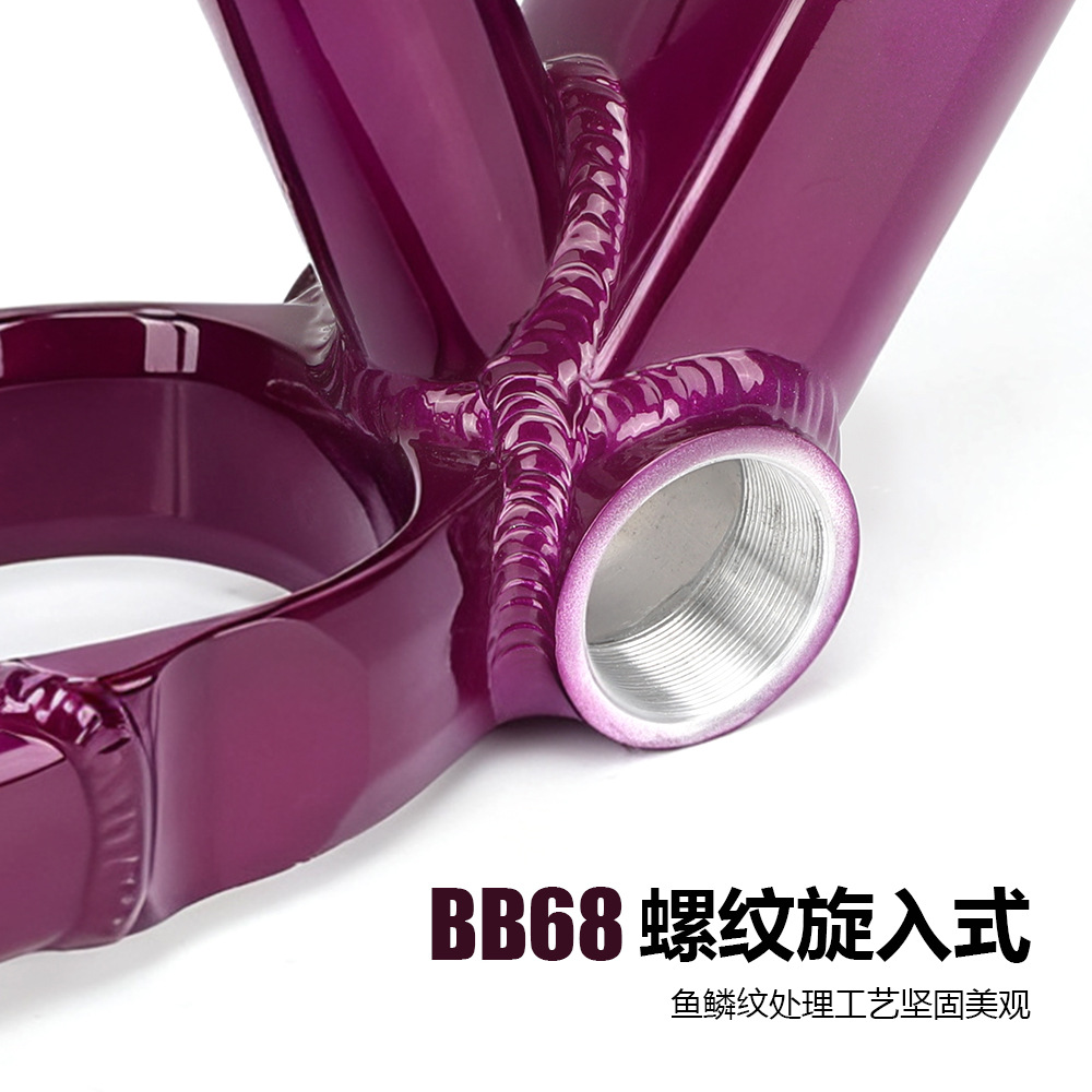 Carbono pasajero TANKE marco de pendiente de aluminio carro de escalada 26 pulgadas 27.5 pulgadas XC marco de cola dura todoterreno