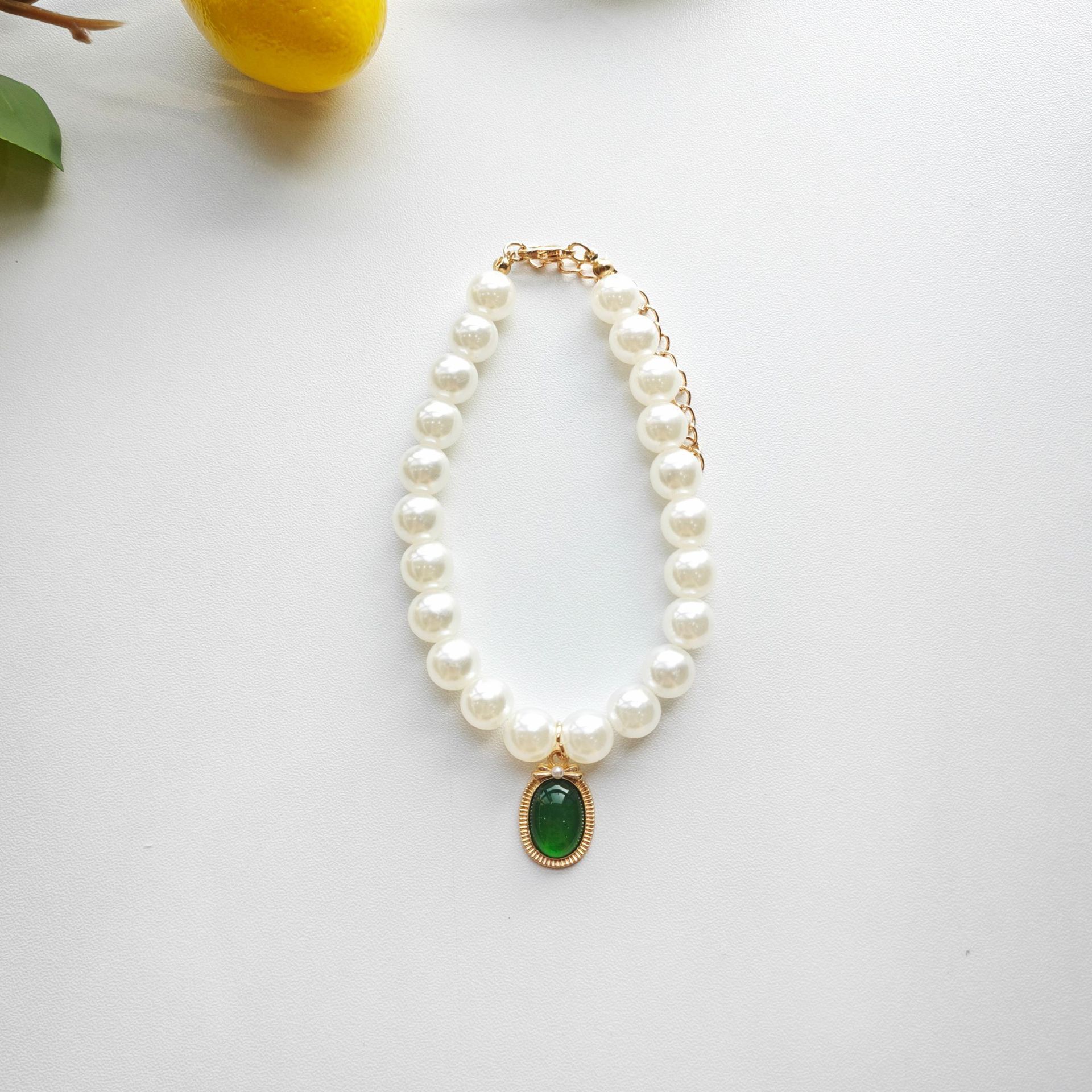 复古绿（弹力绳） / S（脖围20-25cm）