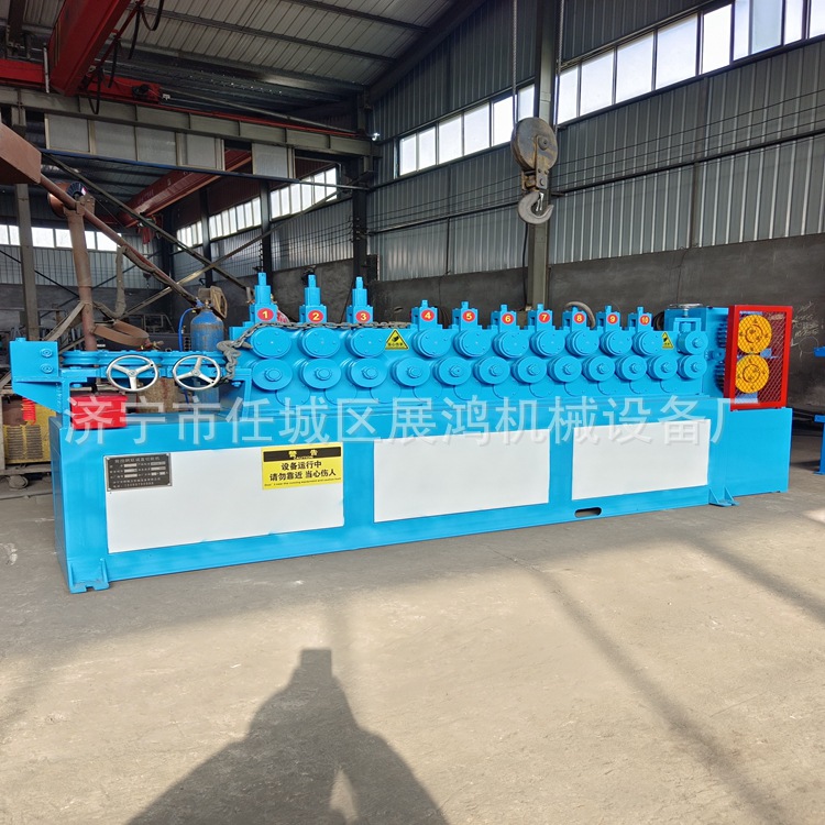 济宁展鸿数控伺服飞剪钢筋调直机大型高速多轮钢筋调直切断机厂家