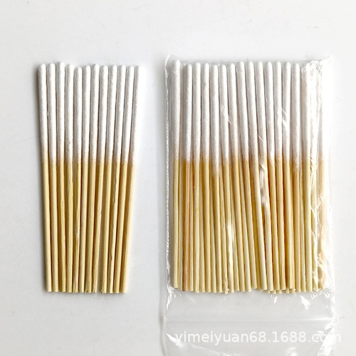 Apply the whitening spot removal liquid, maintenance liquid, repair liquid, and special cotton swabs made of bamboo cosmetic cotton sticks