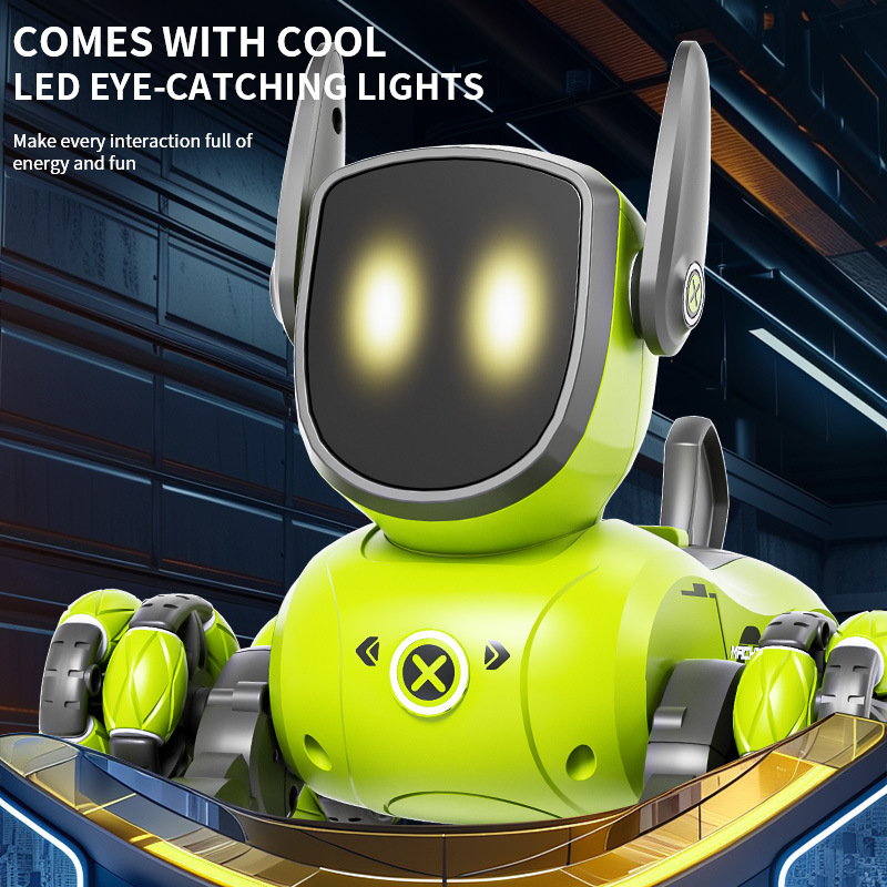 Robot Q200 JJRC de ocho ruedas con inducción por gestos control remoto acrobacias juguete infantil