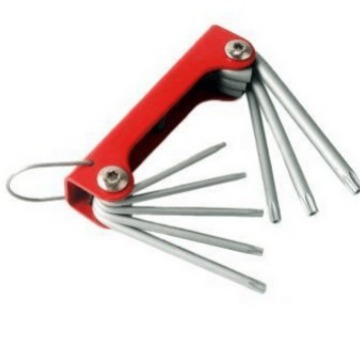 美国禾大力AMPRO 8件中孔花型扳手组套T22941 T9-T40