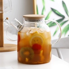 日式耐高温玻璃冷水壶套装家用大容量凉水瓶凉白开水杯防爆泡茶壶