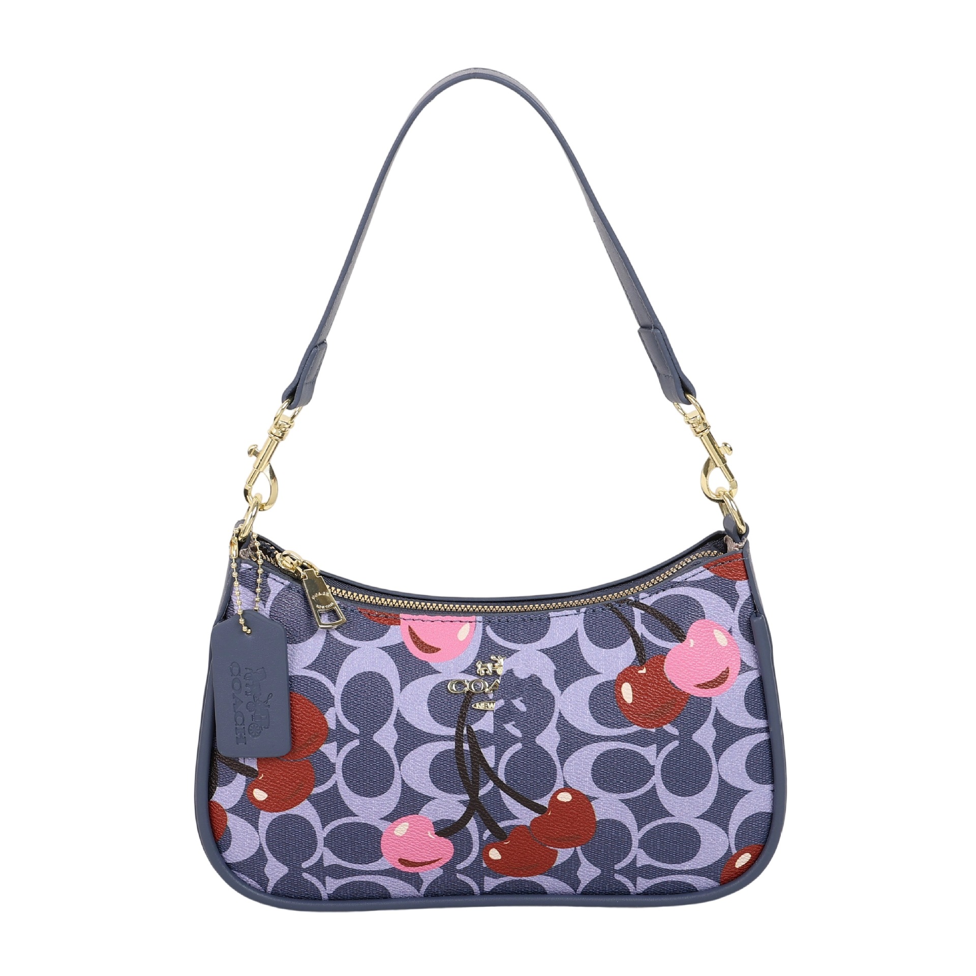 Cruce fronterizo Europa y los Estados Unidos comercio exterior 2025 nuevo Koujia brazalete de mano impresión de cereza dulce bolsa de hombro media luna