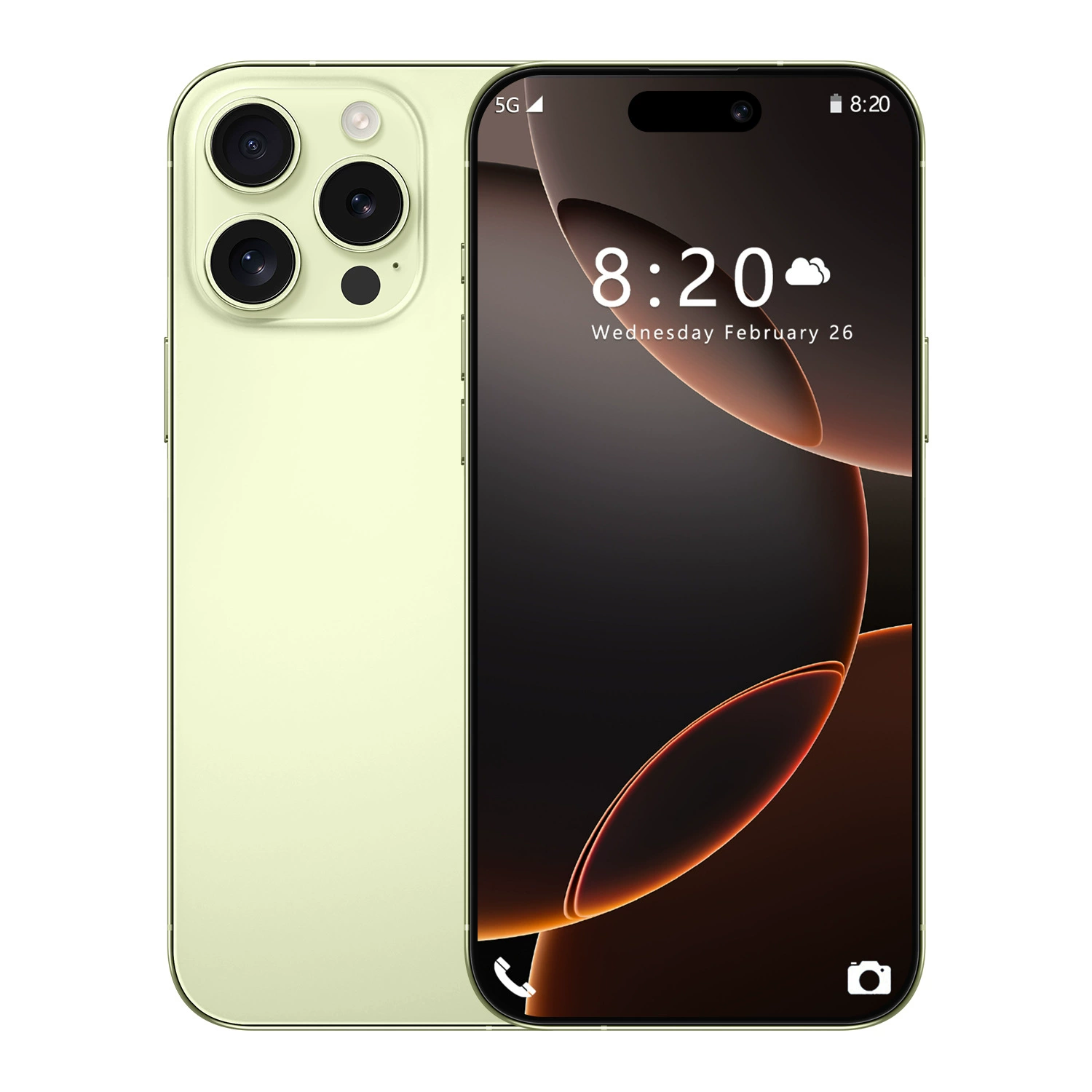 Мобильный телефон, (跨境贸易), intel core i16, 16promax, Android, 7.3 дюйма, 64gb