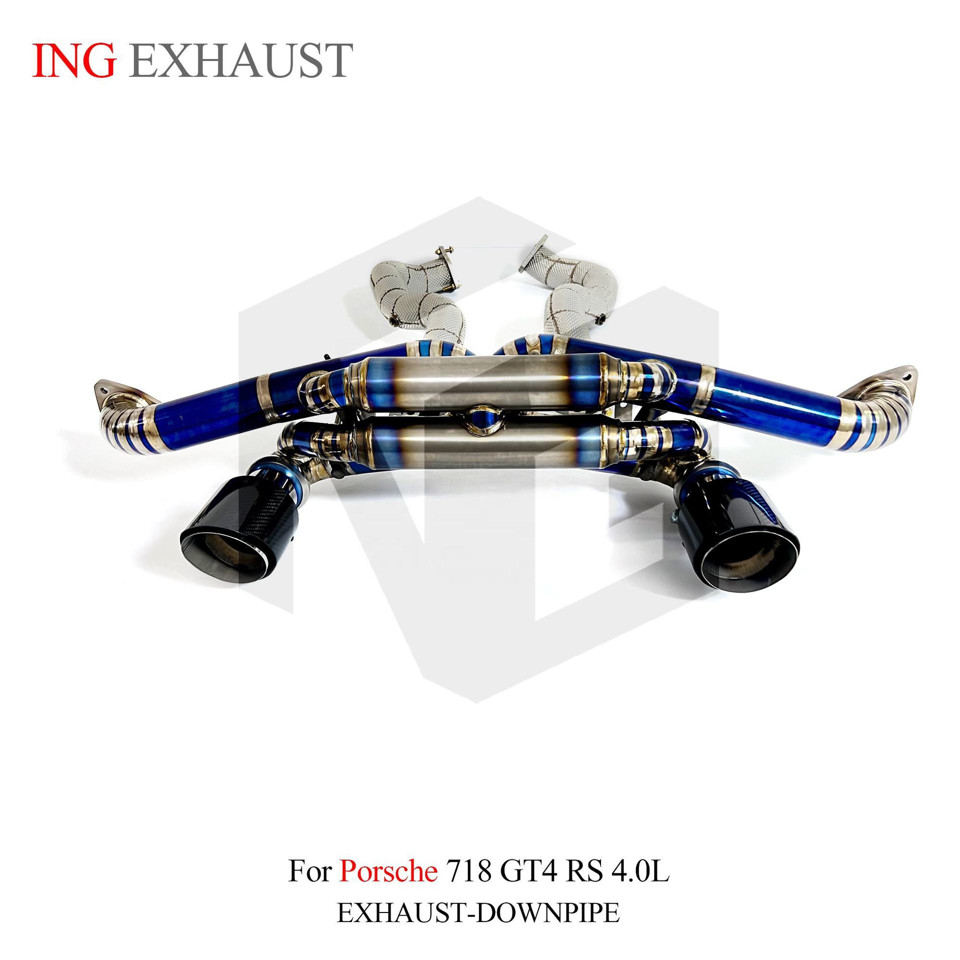 Suitable for Porsche 718 GT4 RS 982 4.0L MA275 2021 lower water pipe with heat shield
