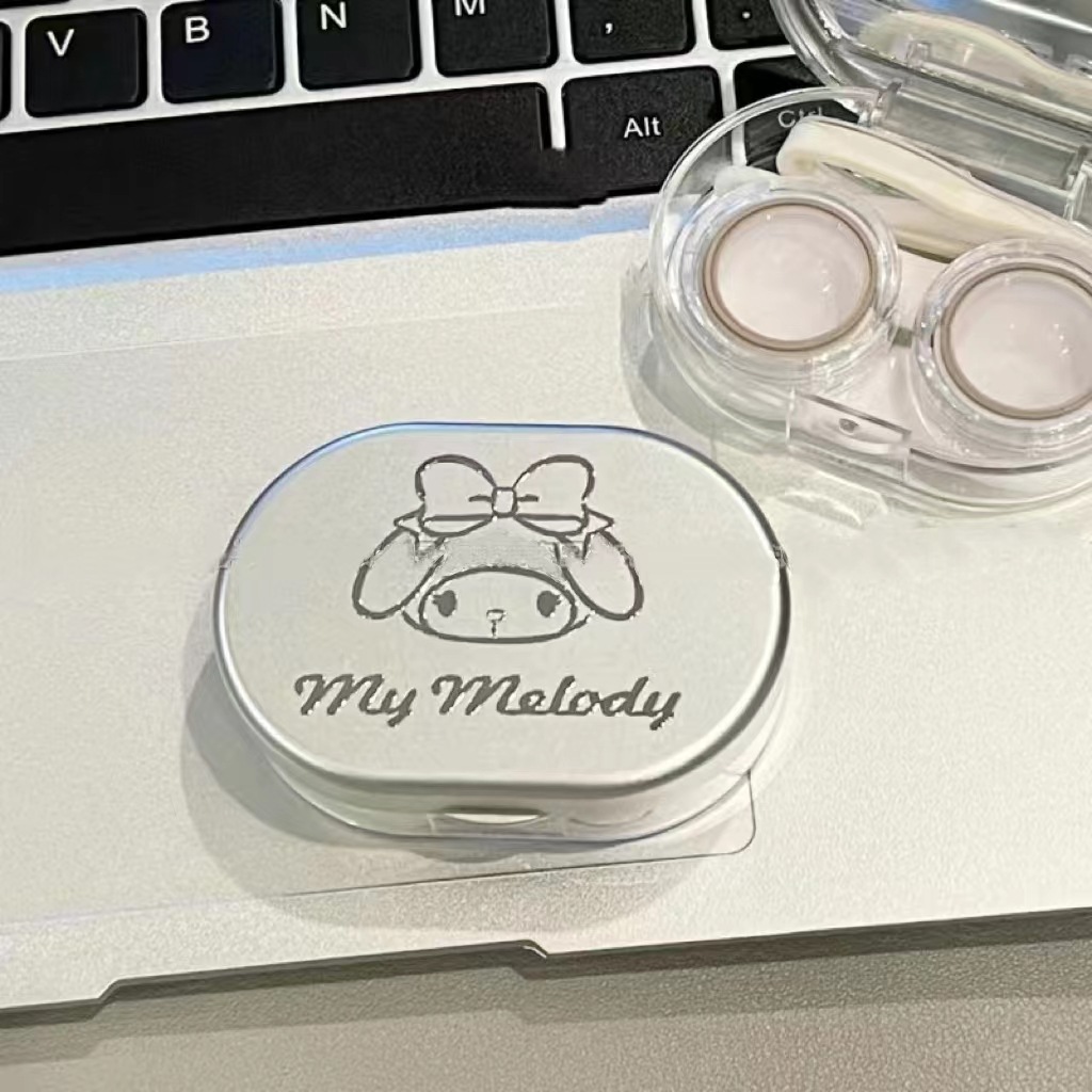 Sanrio peine portátil con colgante mini diente suave portátil plegable estudiante bangs peine