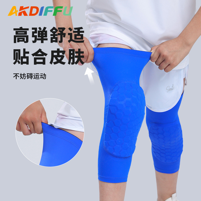 Protector deportivo rodilla de panal rodilla de baloncesto rodilla protector rodilla de fútbol rodilla de baloncesto rodilla de entrenamiento anti-colisión pierna
