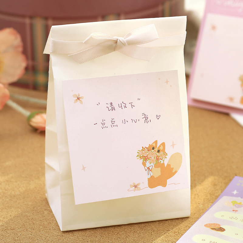 NOTA PARA POST-POST Starlight Feria serie japonesa adorable animal material de cuentas de mano Memorando nota