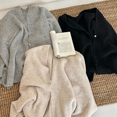 慵懒高级针织披肩女加厚宽松韩版大披肩优雅显瘦2025秋冬新款外套
