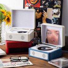 时光复古多功能CD播放器高保真音质蓝牙音箱创意光碟礼品光盘机