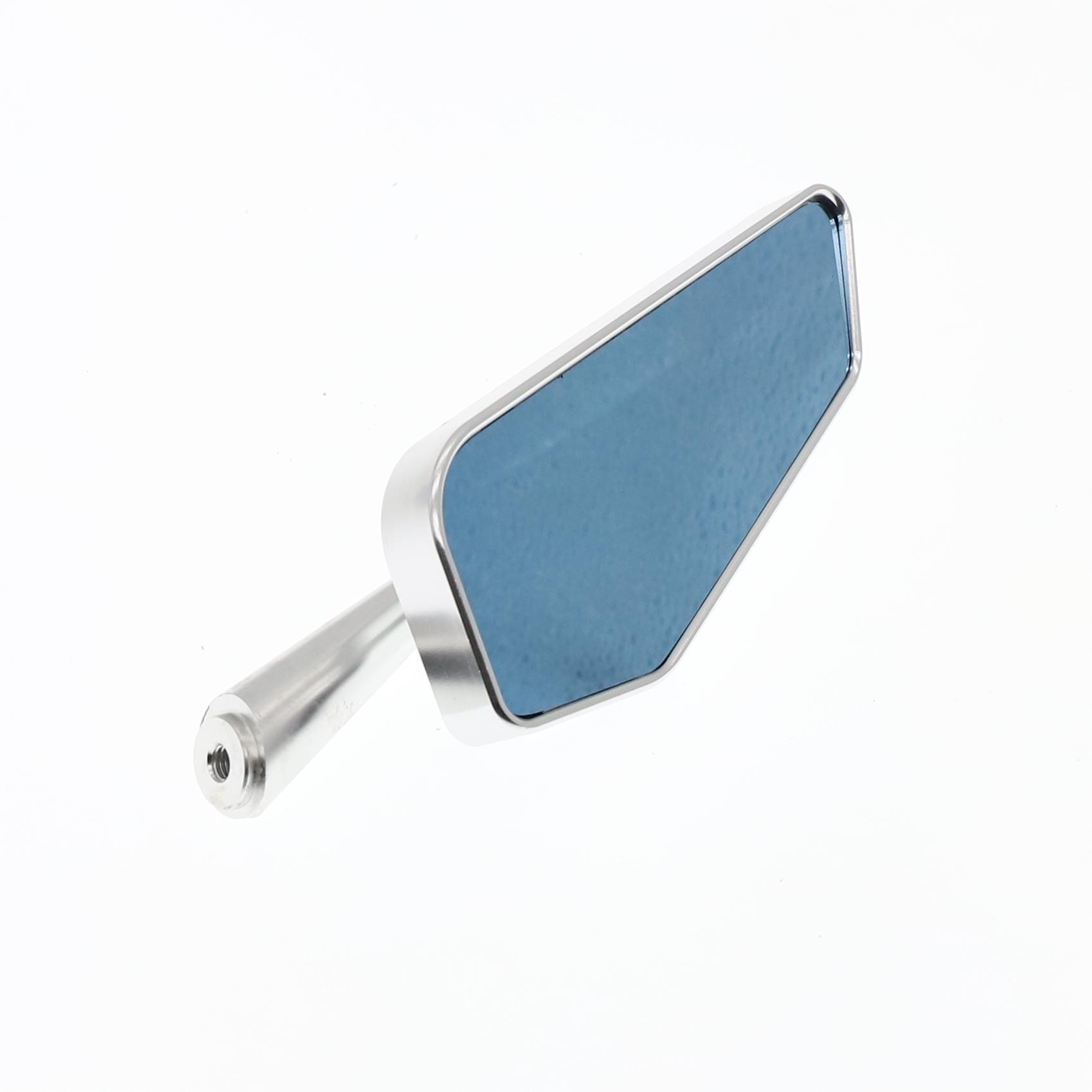 CNC small diamond long and short rod motorcycle rearview mirror modified universal rearview mirror retro handle mirror Rizoma