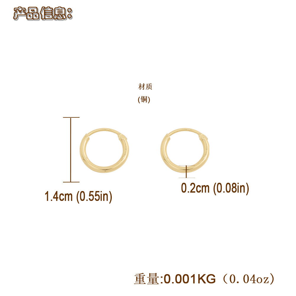 Fashion Copper Earrings display picture 12