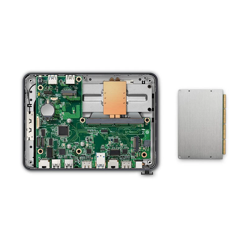 Промышленный контроллер NUC Pro шасси, компактный мини‑ПК для управления, малогабаритный настольный компьютер