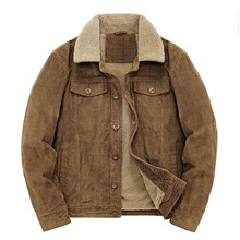 L 17243 Corduroy Collar Cotton Jacket ��о������ �羳ŷ����