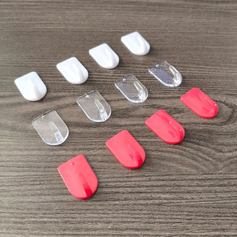 No-Punch Mini Hook Necklace Strong Adhesive Key Decoration Hook Large Adhesive Hook No-Punch Mini Hook Necklace Strong Adhesive Key Decoration Hook Large Adhesive Hook