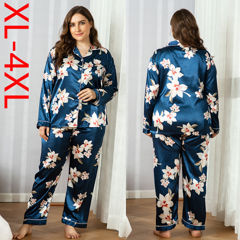 Autumn plus size pajamas for fat ladies...