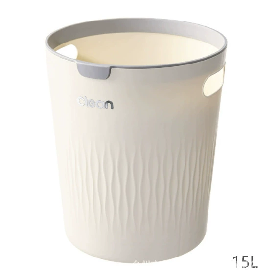 Creamy garbage can