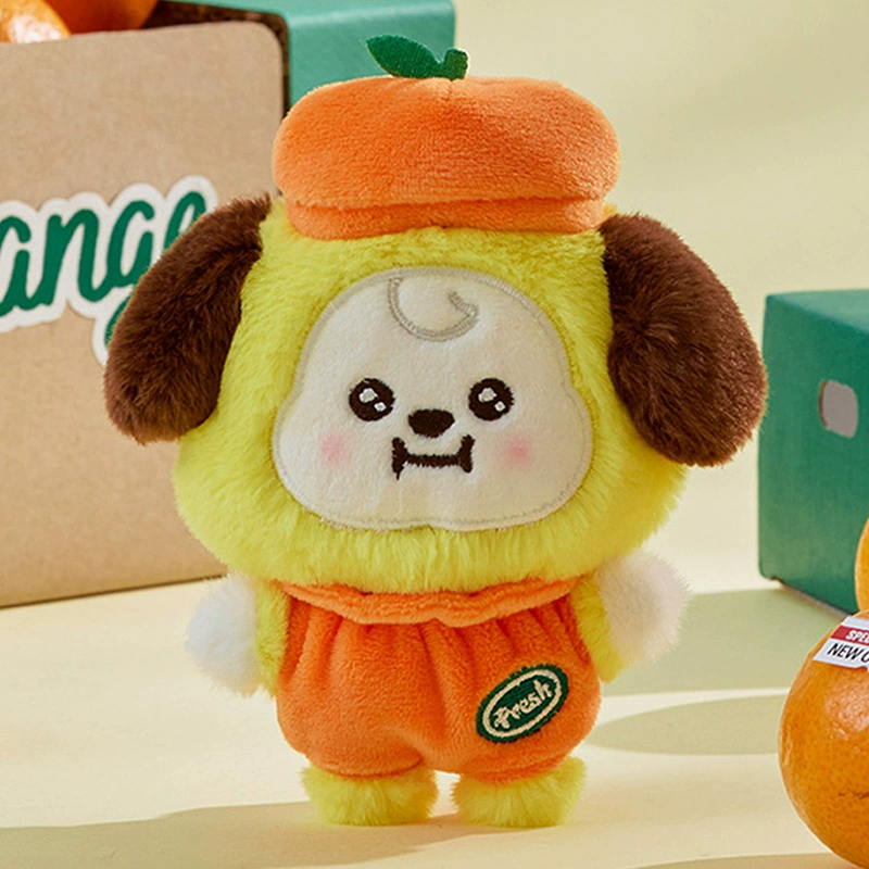 Мягкая игрушка (BT21) серия Orange Party, мини‑брелок или подвеска, разные персонажи