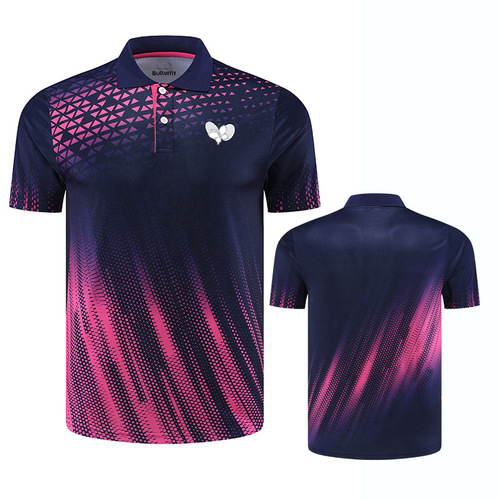 New style table tennis clothing men and women sportswear set children's student competition training short-sleeved jersey 6209 