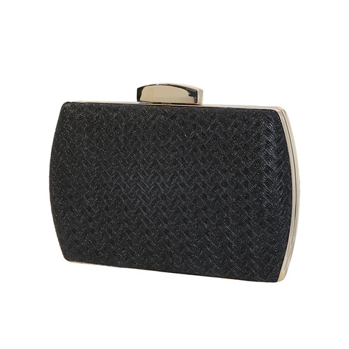 European and American cross-border new retro versatile woven pattern dinner bag banquet clutch bag women's cross-body small square bag evening bag
