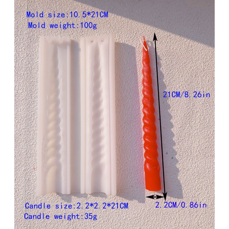 ZX1166 나선형 촛불 금형