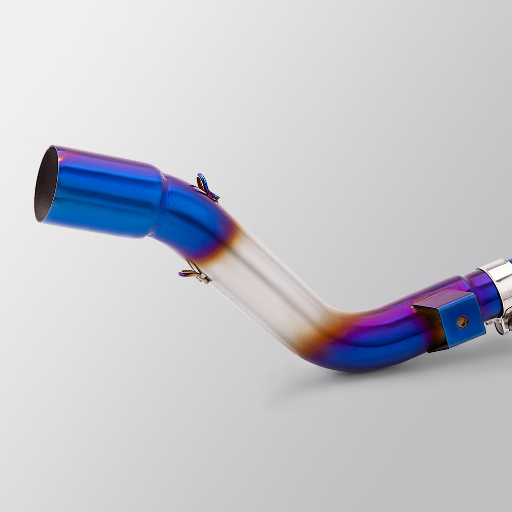 Crf250R Full Section Exhaust Pipe Modification Crf250Rally Stainless Steel Split Front and Rear Sections 2012-2025