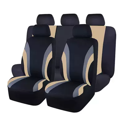 Seat cushion, seat cover, Seasons, Full Surround, Cross-Border - rice-spelled-gray-2-piece-set-single-seat