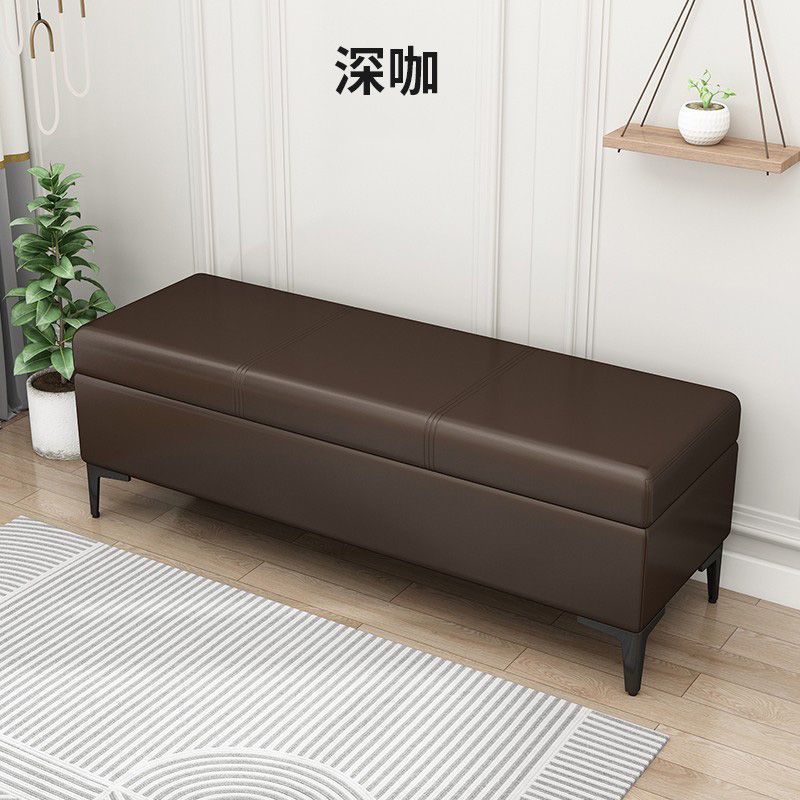 换鞋凳家用门口入户穿鞋柜服装店可坐长条沙发收纳凳床尾储物凳子|undefined