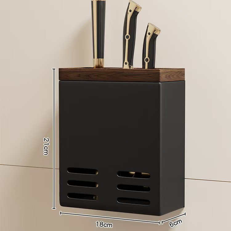 Black walnut - knife holder