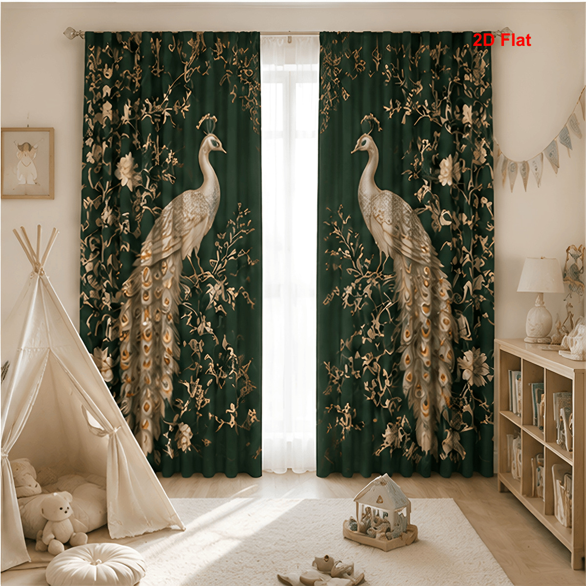 Cortina POD personalizada transfronteriza sala de estar para diseñar cortinas de impresión digital cortinas de decoración europea y americana cortina de tela gruesa image 14