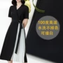 高弹斜纹100d布料连衣裙