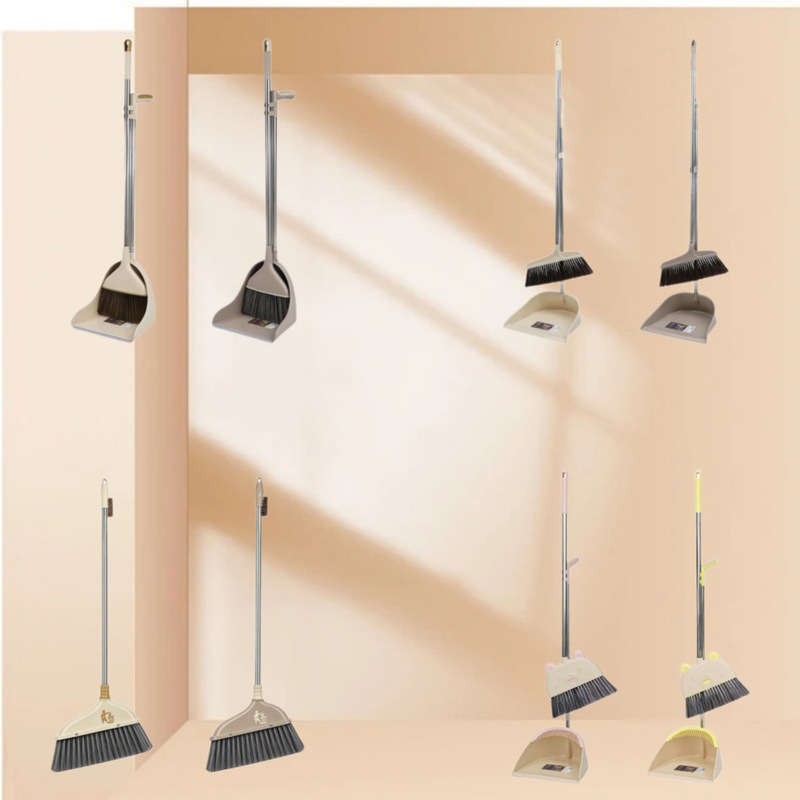 Household Broom and Dustpan Set with Scraper, Dustpan, Sweeping Tool, Broom, Dustpan, Shovel, and Bucket Household Broom and Dustpan Set with Scraper, Dustpan, Sweeping Tool, Broom, Dustpan, Shovel, and Bucket