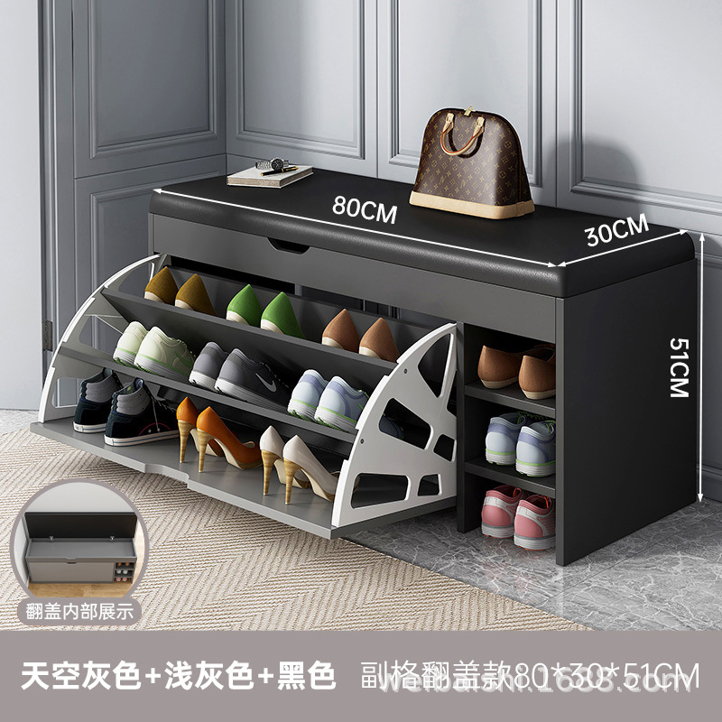 【신제품❤플립 커버 서브 그리드 모델] 스카이 그레이 80cm