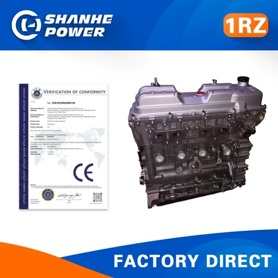 2.0L 1RZ automotive engine is suitable for Toyota HiAce Hilux, brand new assembly (Engine assembly)
