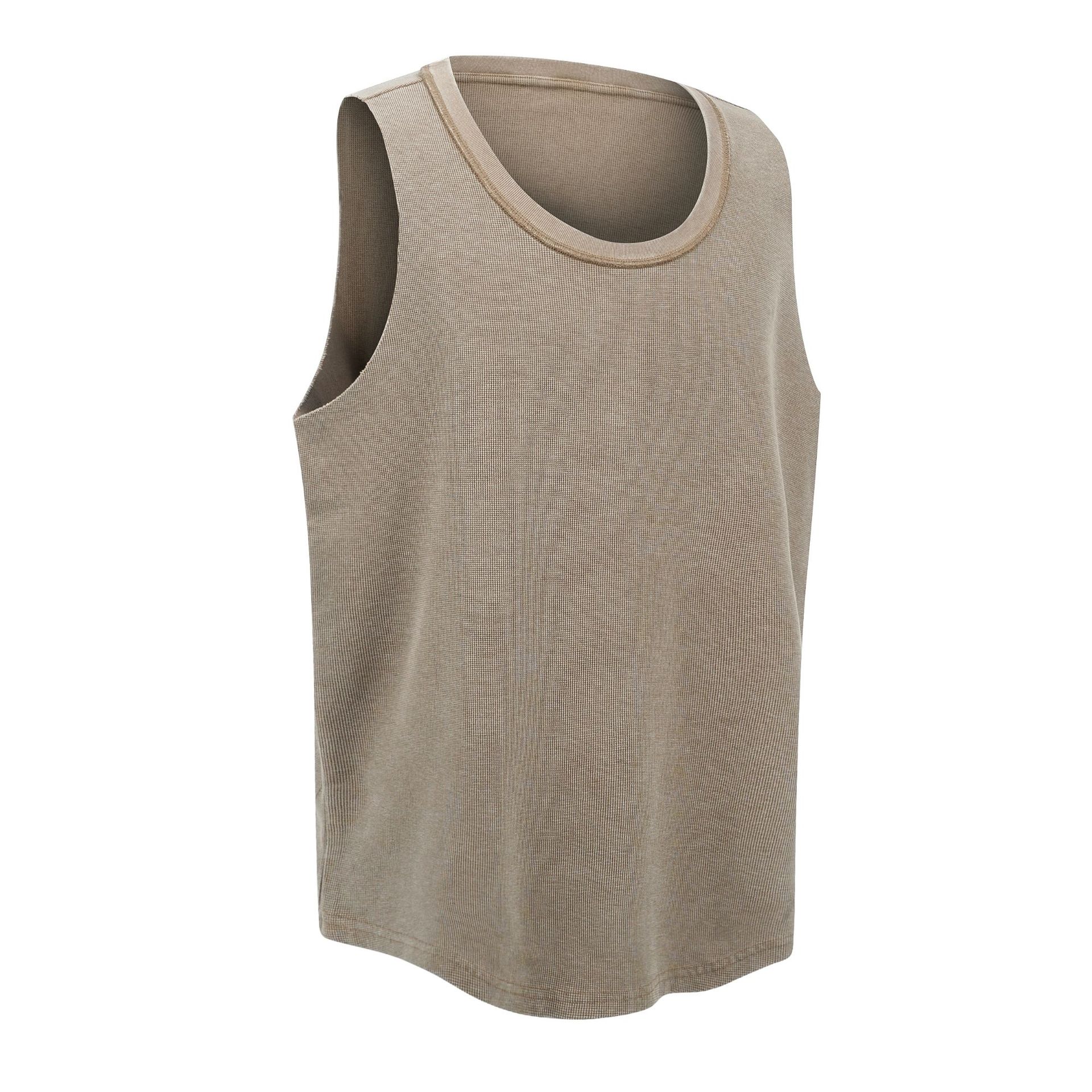 2026 Chain tide chaleco de verano chaleco de hombre chaleco de comercio exterior europeo y americano chaleco de hombre chaleco de deporte casual