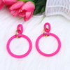 Acrylic fashionable earrings