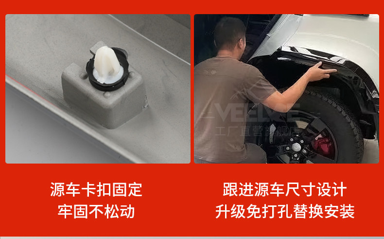 Suitable for Land Rover New Defender Wheel Arch Black Warrior Wideband Lighted Wheel Arch Protection Shell Tire Rim Anti-Scratch