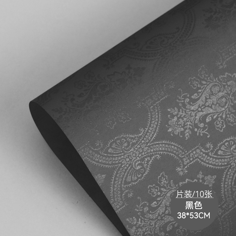 Los siete colores cordier barroco papel de embalaje de flores de papel especial de papel de embalaje de flores materiales de florista