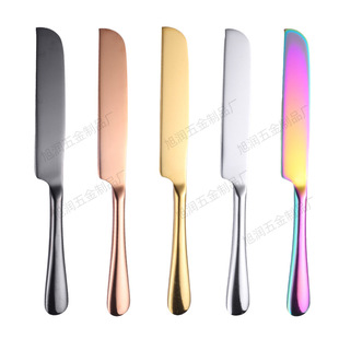 Cross-border cake knife shovel stainless steel bread knife no slag cutting toast household commercial baking special knife tool shovel
