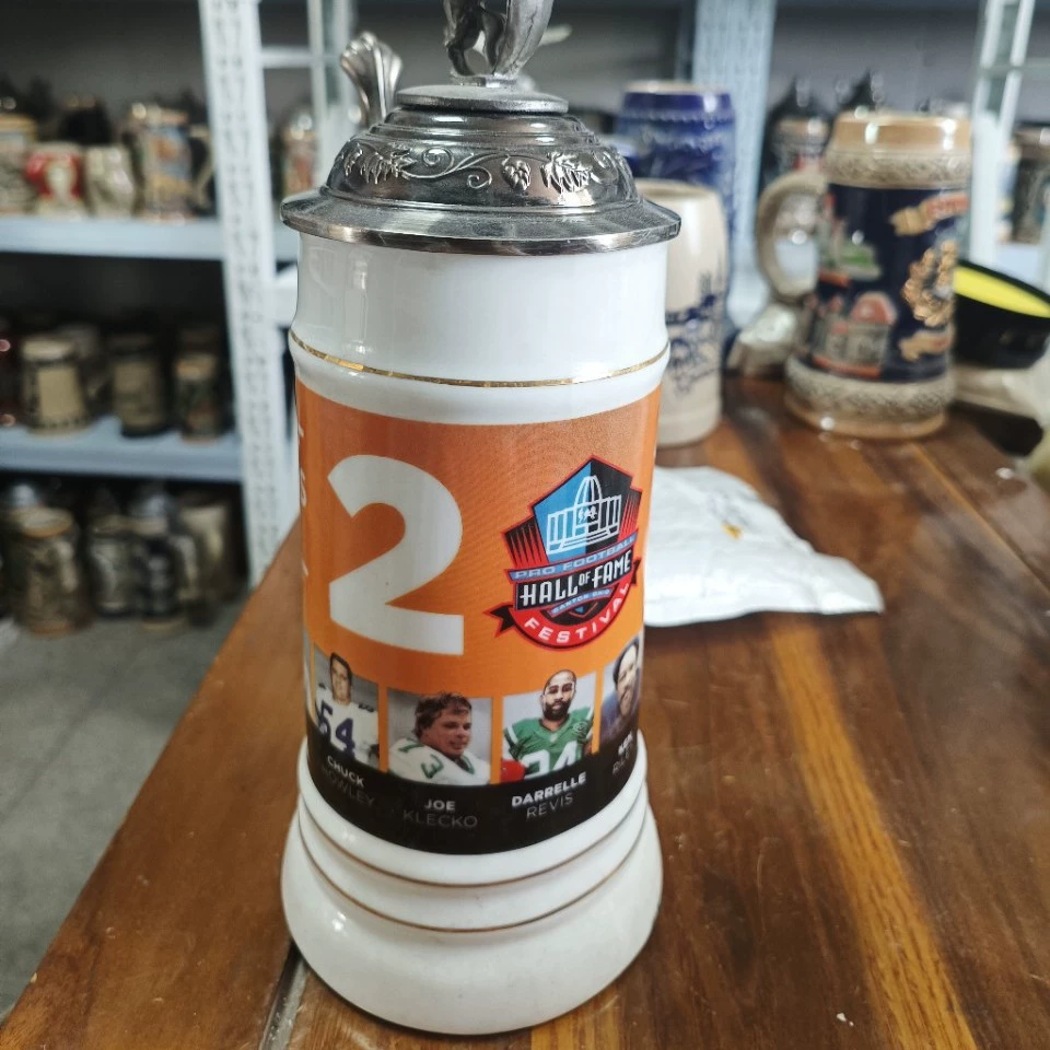 Кубок пива с крышкой Немецкий керамический высокотемпературный Октоберфест 3D