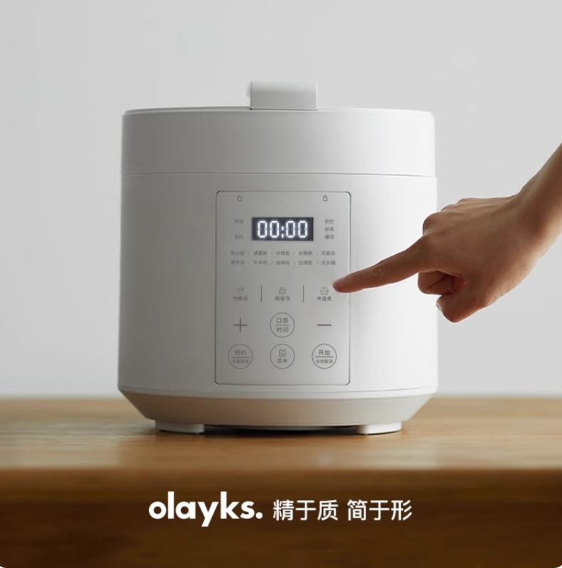 olayks 未塗装電気圧力鍋家庭用小型ミニ 2L2.5L 圧力鍋炊飯器|undefined
