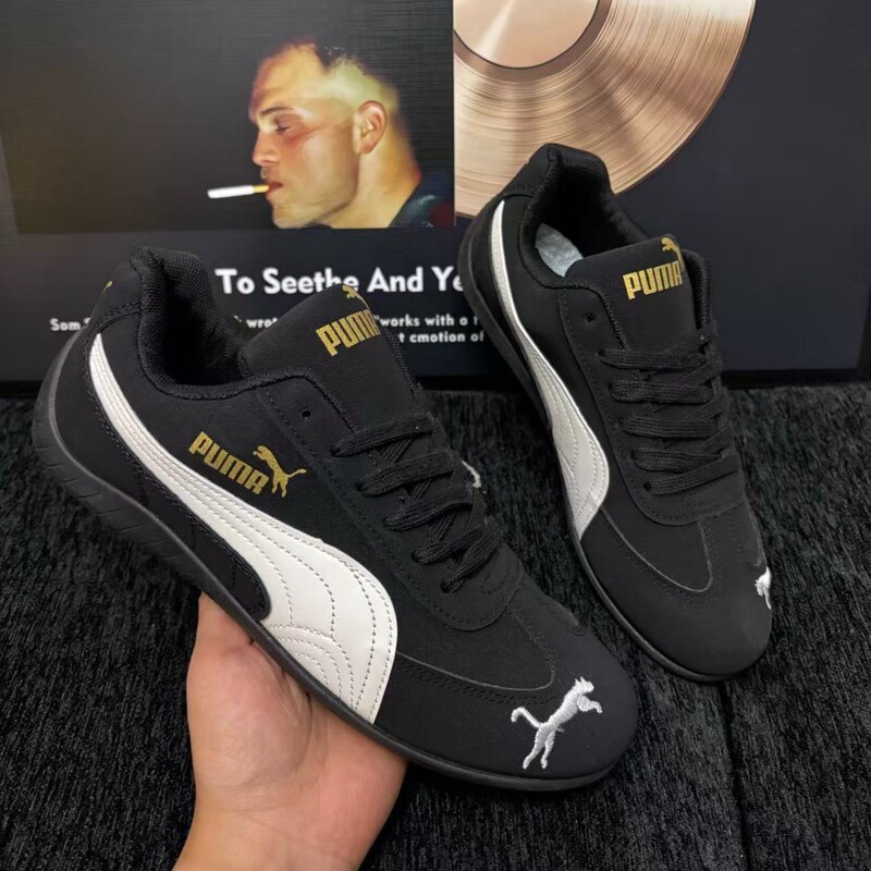 2025 New German Training Shoes for Men and Women, Breathable Casual Shoes with Rubber Soles, Round Toe, Mesh, B Fashion Casual