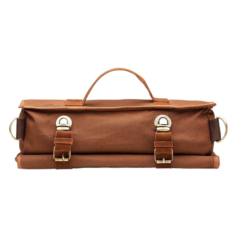 El punto del fabricante envía una pieza de kit de transporte de barman en segundos, bolsa diagonal, bolsa de equipo, bolsa de almacenamiento de equipo de vino de lona