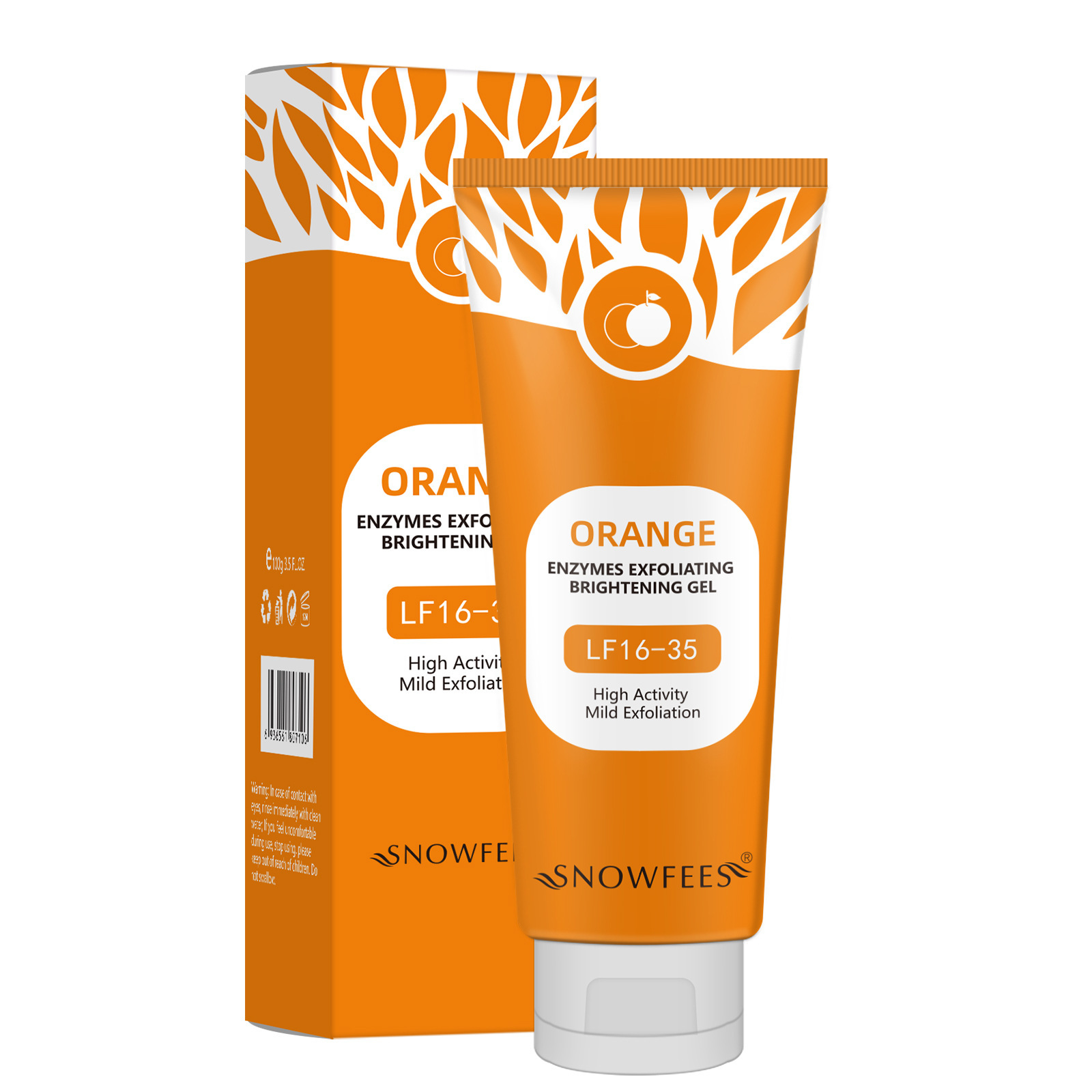 Transfrontier Orange Enzymatic Exfoliating Gel 100g Gel Limpieza Facial Limpieza