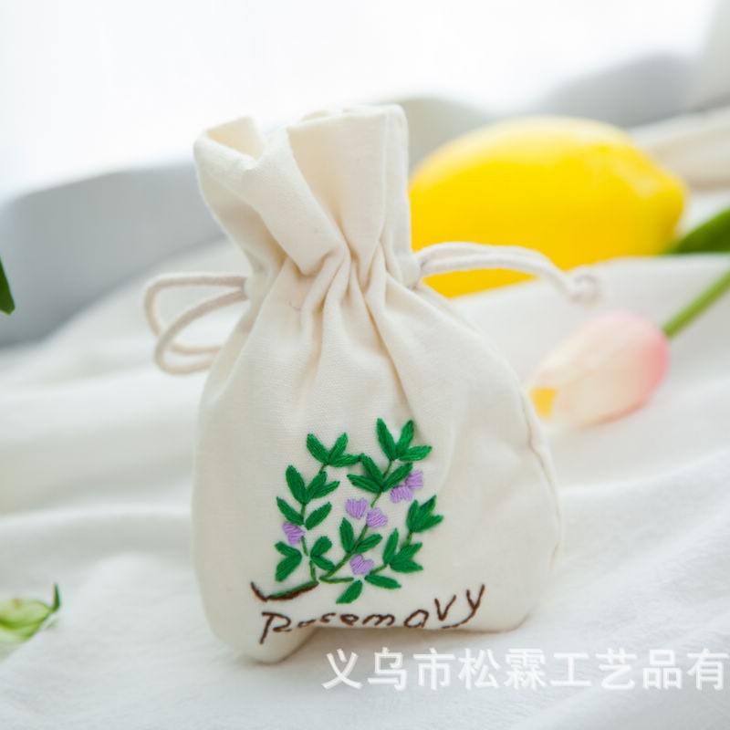 Directo de fábrica bordado Europeo DIY hecho a mano bolsita bolsa de cordón al por mayor Dragon Boat Festival