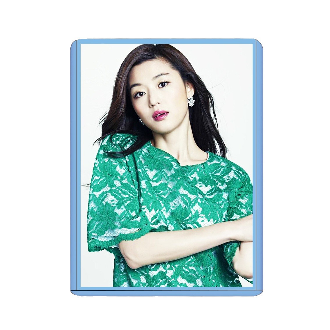 B8 recubierto PVC duro tarjeta caso Gu Ka ES Polaroid pld3 pulgadas 4 pulgadas 6 pulgadas pequeña tarjeta transparente almacenamiento caja de goma dura