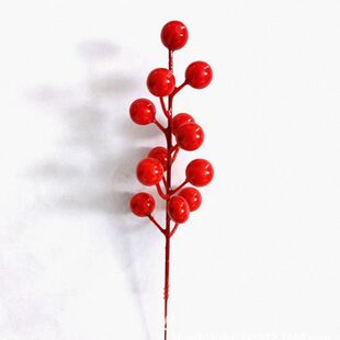 (Wholesale), winter red artificial flowers for home use