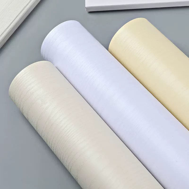 加厚家具翻新贴纸自粘木纹墙纸防水防潮壁纸衣柜桌面旧家具门贴纸